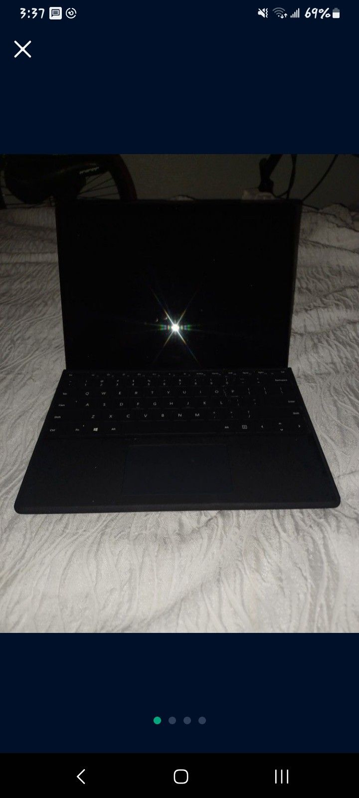 Microsoft Surface Pro X (Model 1876) 256GB SSD 16GB RAM  