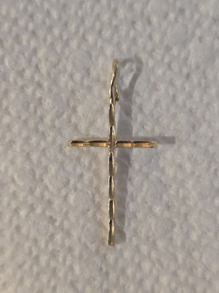 14k Gold Cross