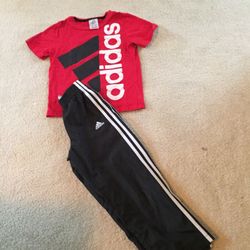 Boys adidas outfit. Size 6
