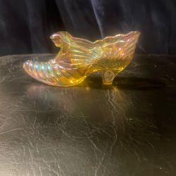 Fenton Glass Slipper