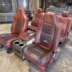 ford f250 f350 king ranch seats w console