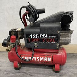 Craftsman Air Compressor 125PSI 1.5HP 2 Gallon