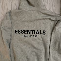 Dark Oat Essentials Hoodie