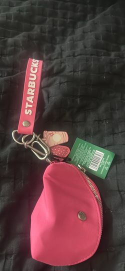 Strawberry Starbucks coin purse