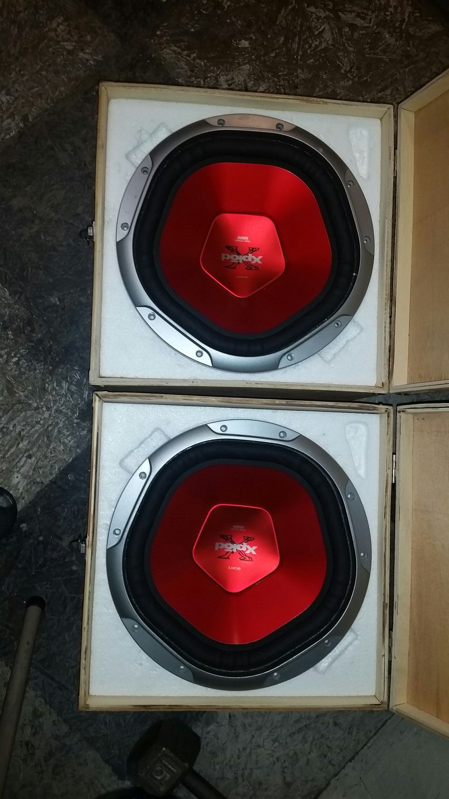 Sony explod subwoofers