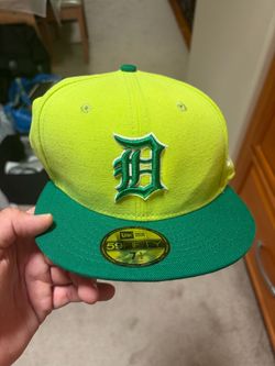Detroit Green Snapback Tailored - 7 1/4