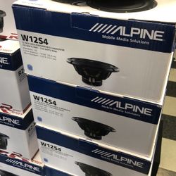 Alpine 12 Inch Subwoofer On Sale Today For 79.99