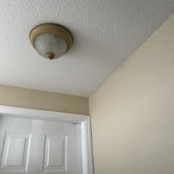 Set of five lamps