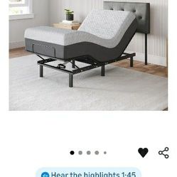 Adjustable Frame With Bed