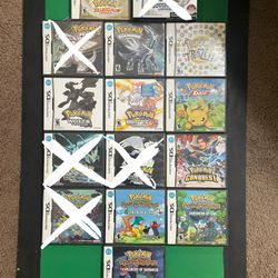 Nintendo Ds Pokemon Games 