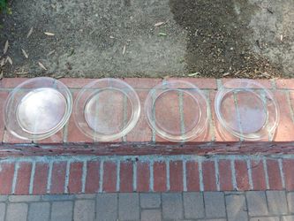 Pyrex Glass 9 Inch Pie Dishes Set of 4