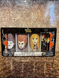 Hocus Pocus Glass Cups
