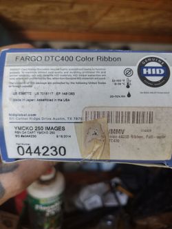 Fargo smartload 400 color cartridge