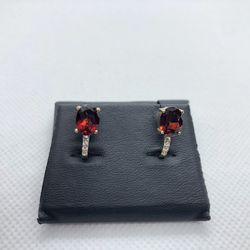 Garnet Earrings