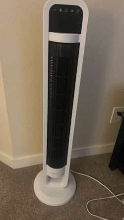 OmniBreeze Tower Fan White and Black