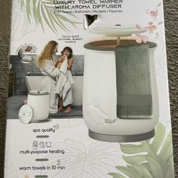 Luxury Towel Warmer With Aroma Diffuser