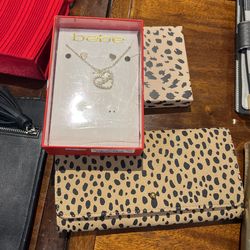 Bebe Necklace And Clutch Bag