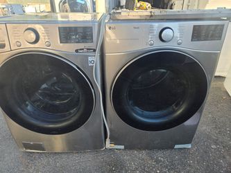 Lg Washer And Dryer Set Electric washer 4.5cu dryer 7.5