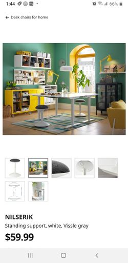 NILSERIK standing support stools