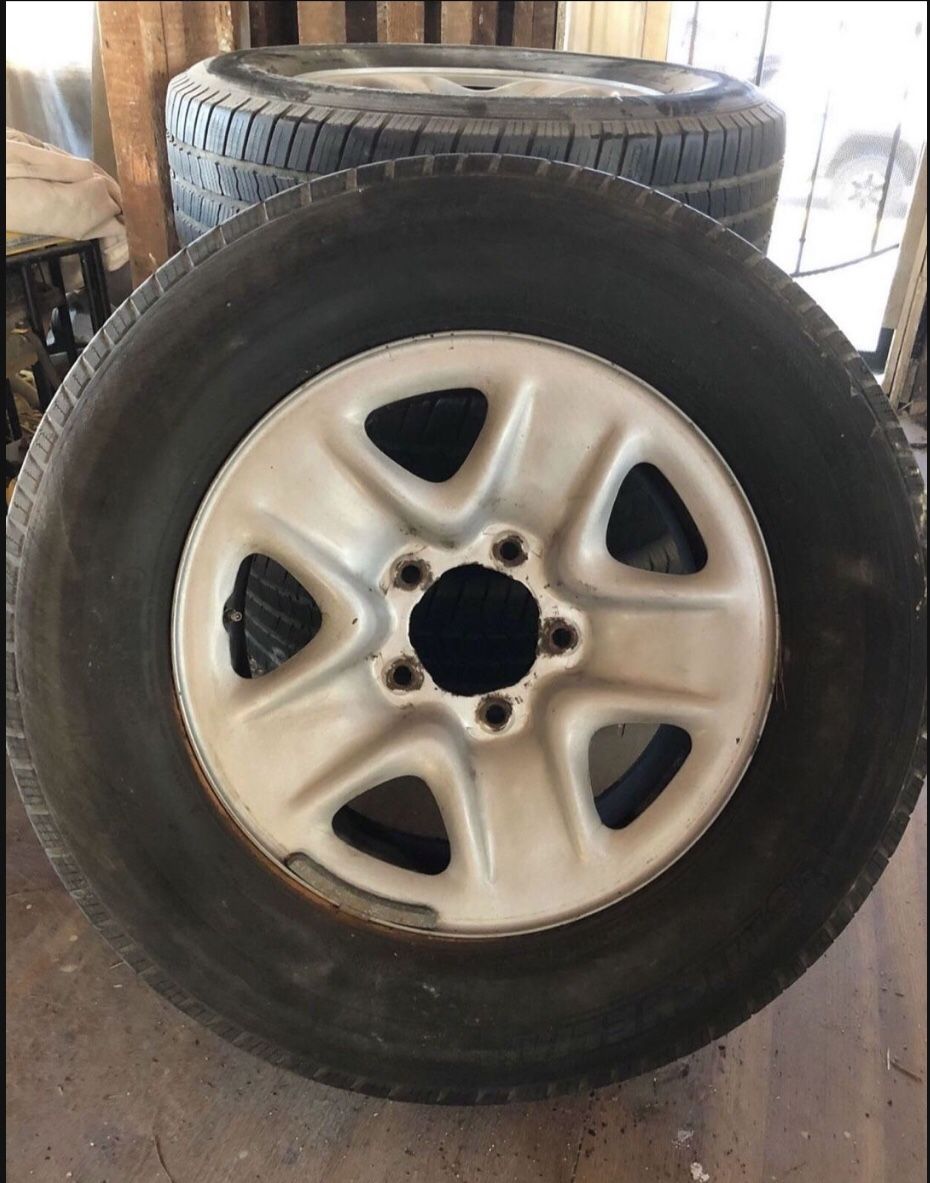 Michelin LTX 275/65/18 Used Tires And Rims