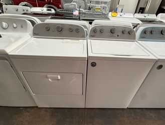 Whirlpool High Efficiency Washer & Dryer Set