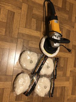 Polisher with 4 pads 40$