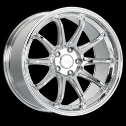 18X8.5 KATANA HR06 Chrome Wheels