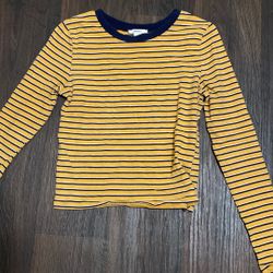 Striped Long Sleeve Shirt 