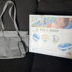 Baby Fold Away Bather And Diaper Bag $20