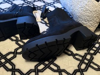 Size 8 Brand New With Tag Suede Small Heel Boots