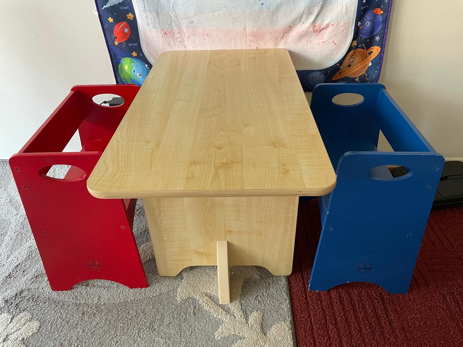 Kidcraft Toddler Table and 2 Chairs