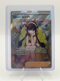 Pokemon TCG Elesa's Sparkle 147/159 Fusion Strike Full Art