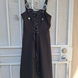 Goth Style Black Dress 👗