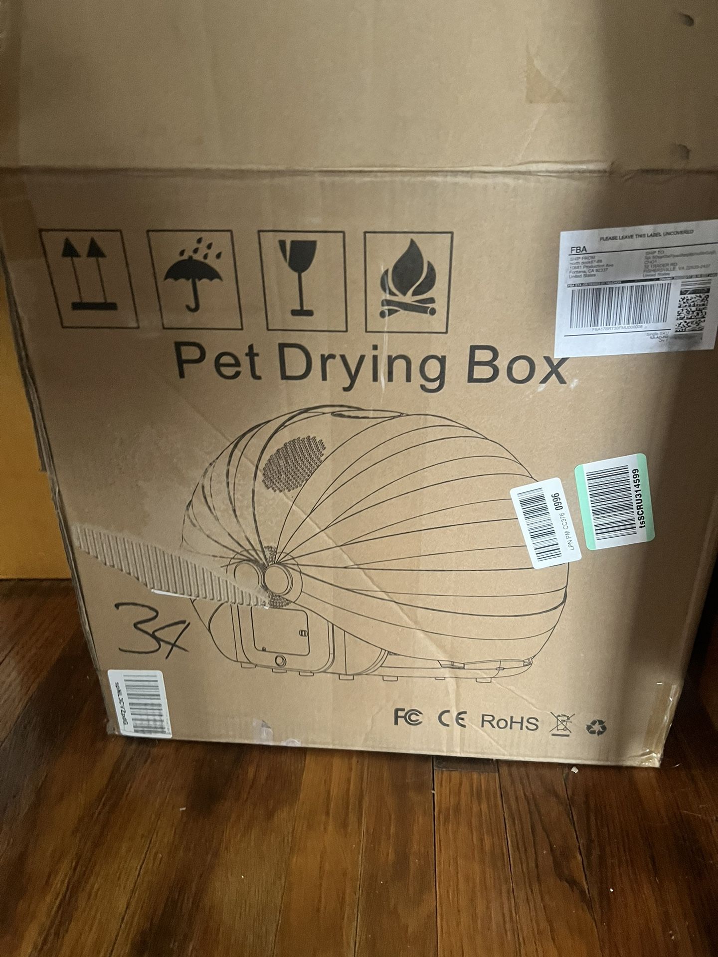 Automatic Pet Dryer For Small Animals 