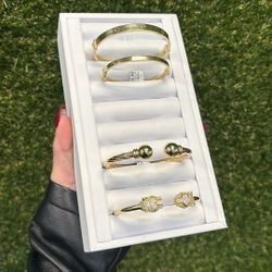 10k And 14kt Bangles Bracelets 