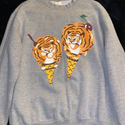 Ice Cream Grey Crewneck OG Release Size Medium