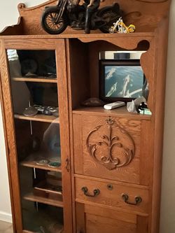 Desk/bookcase
