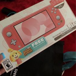 Peach Nintendo Switch Lite 