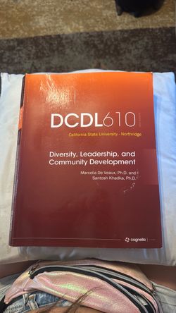 DCDL 610 Diversity, Leadership, and Community Development