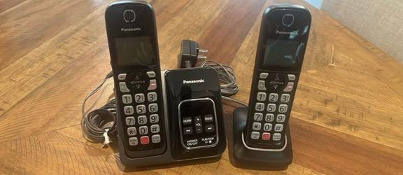 Panasonic Cordless Phone System with 2 Handsets