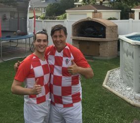 Croatia training jersy and shorts