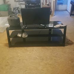 3 Tier, Glass Entertainment Stand