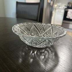 Medium size glass bowl