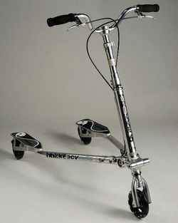 Trikke Scooter  With Aerospace Aluminum/frame  Great for inner core workout calorie burner