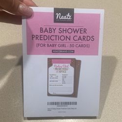Baby Shower Game