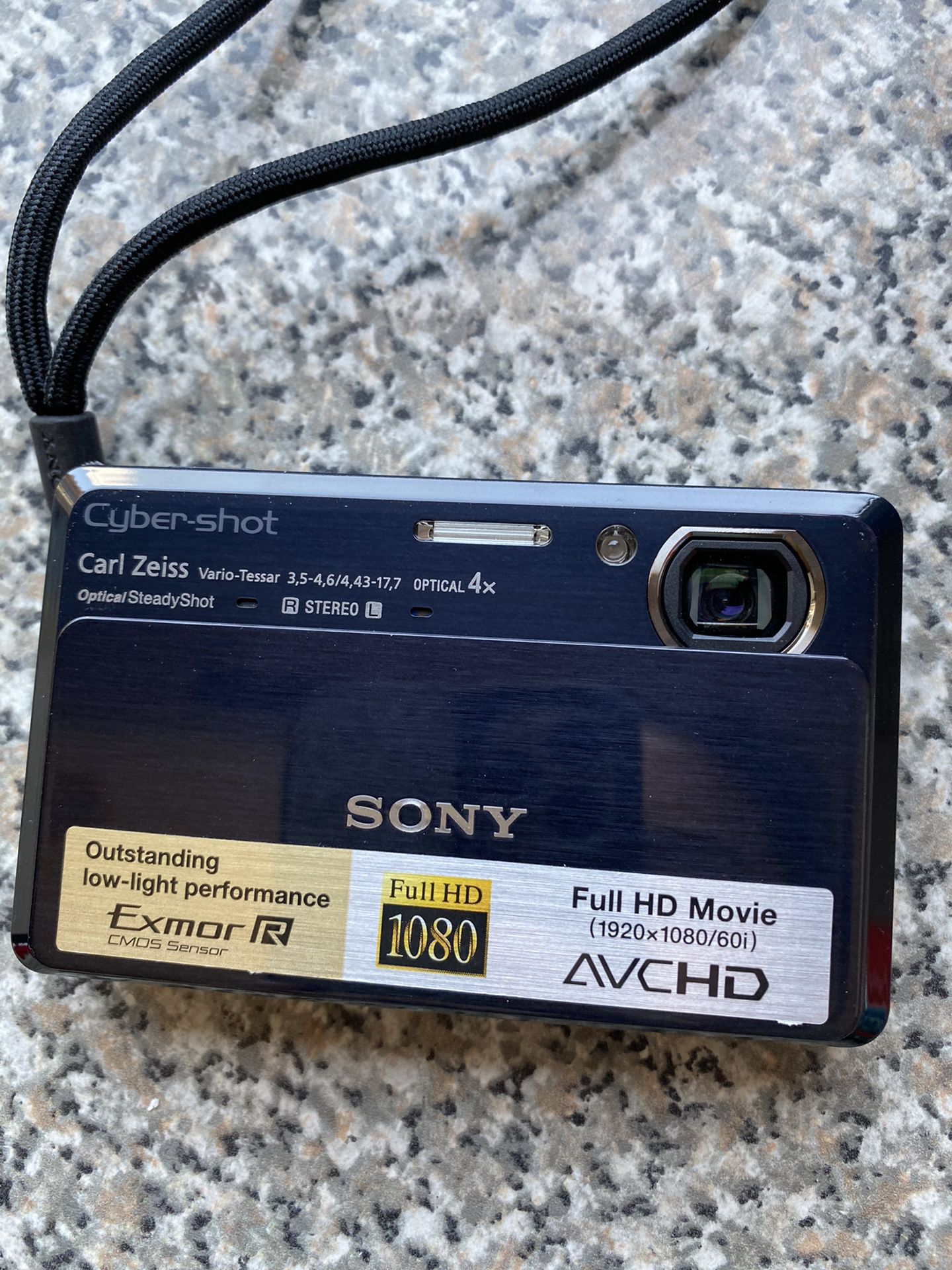 Sony cyber-shot DSC-TX7 10.2 MP digital camera - blue