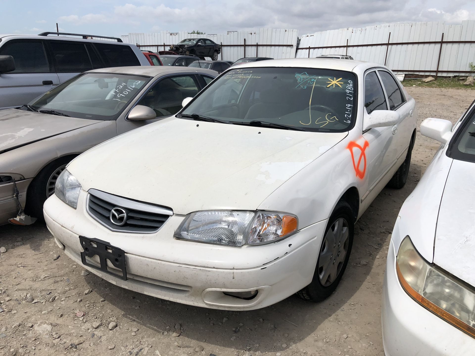 2001 Mazda 626 parts