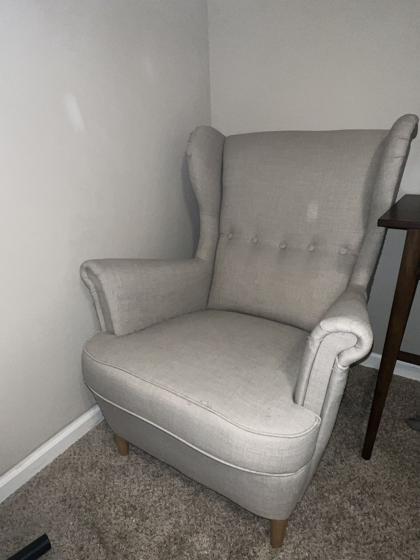 IKEA Chair & Ottoman