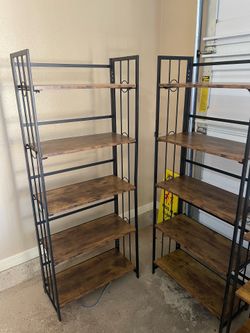 3 bookshelves