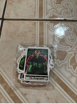 Horror//Villain stickers